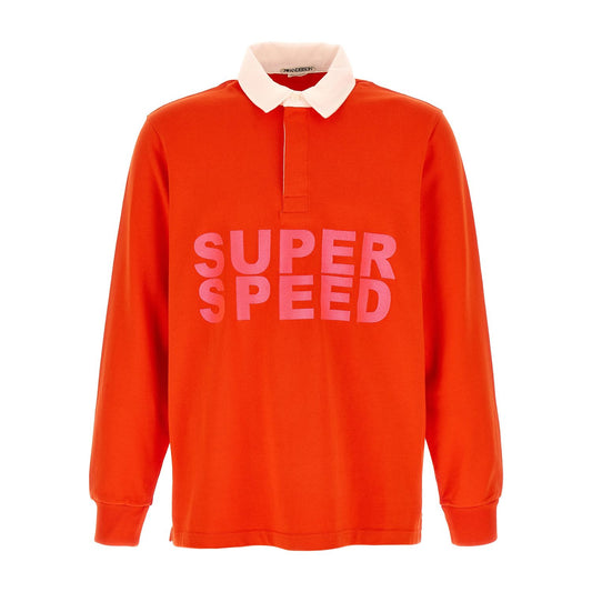 J.W.Anderson Red Cotton Polo Shirt