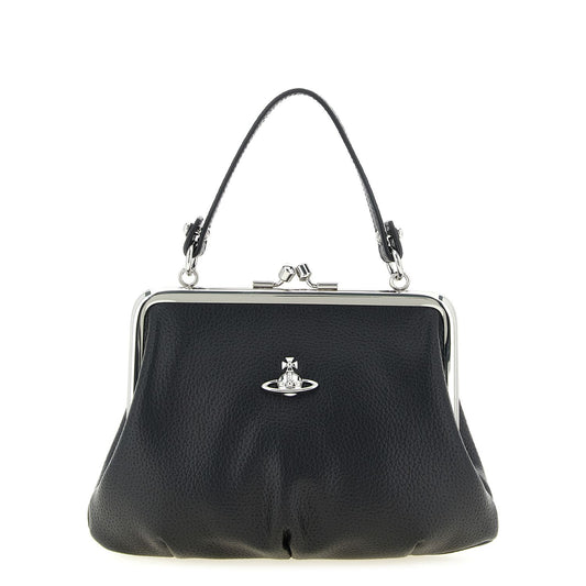 Vivienne Westwood Black Polyethylene Handbag