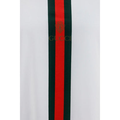 Gucci White Cotton T-Shirt