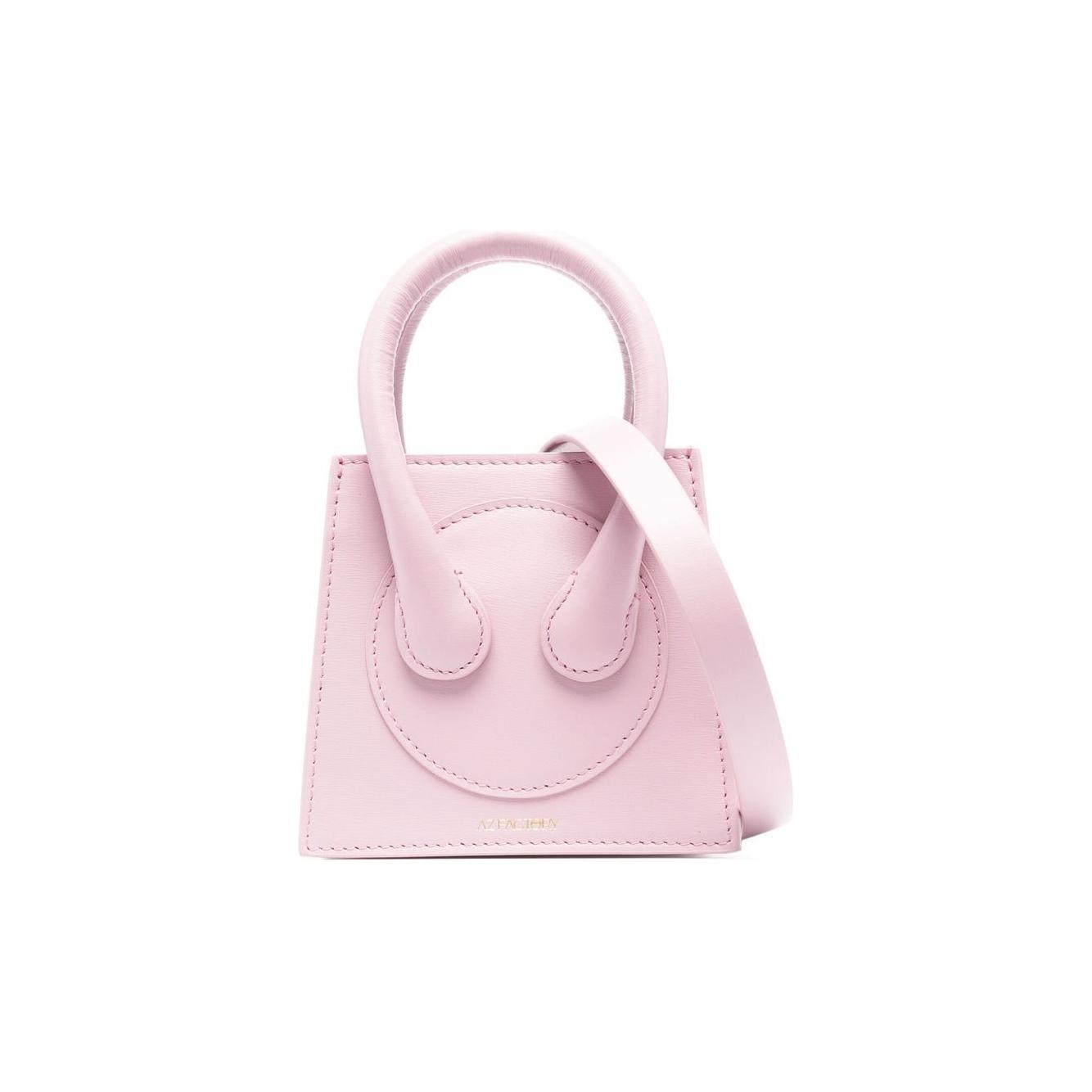 Front view with bag zipped and handles upright.