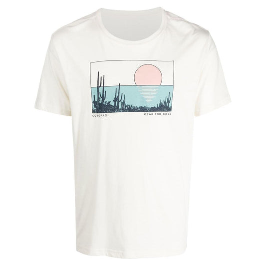 COTOPAXI T-shirts and Polos White Topwear Cotopaxi White Smoke
