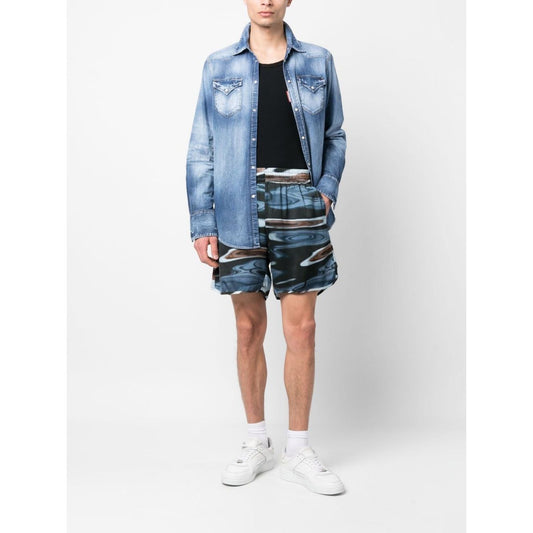 BLUE SKY INN Shorts Clear Blue