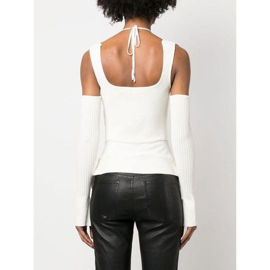 Andrea Adamo Top White Topwear Andrea Adamo Antique White