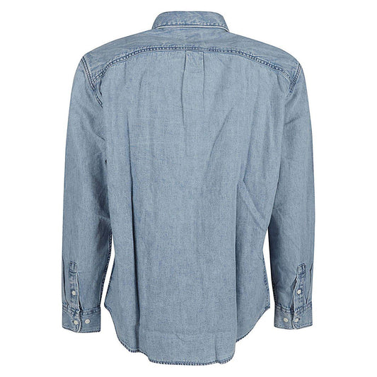 Lee Shirts Clear Blue Shirts Lee Light Slate Gray
