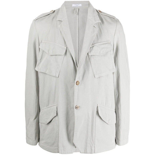 Boglioli Jackets White Jackets Boglioli Light Gray