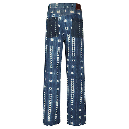 WALES BONNER Jeans Blue Jeans Wales Bonner Dark Slate Gray
