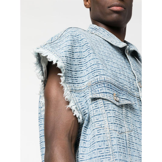 Givenchy Sweaters Clear Blue
