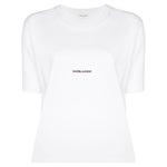 Saint Laurent logo print T-shirt Topwear