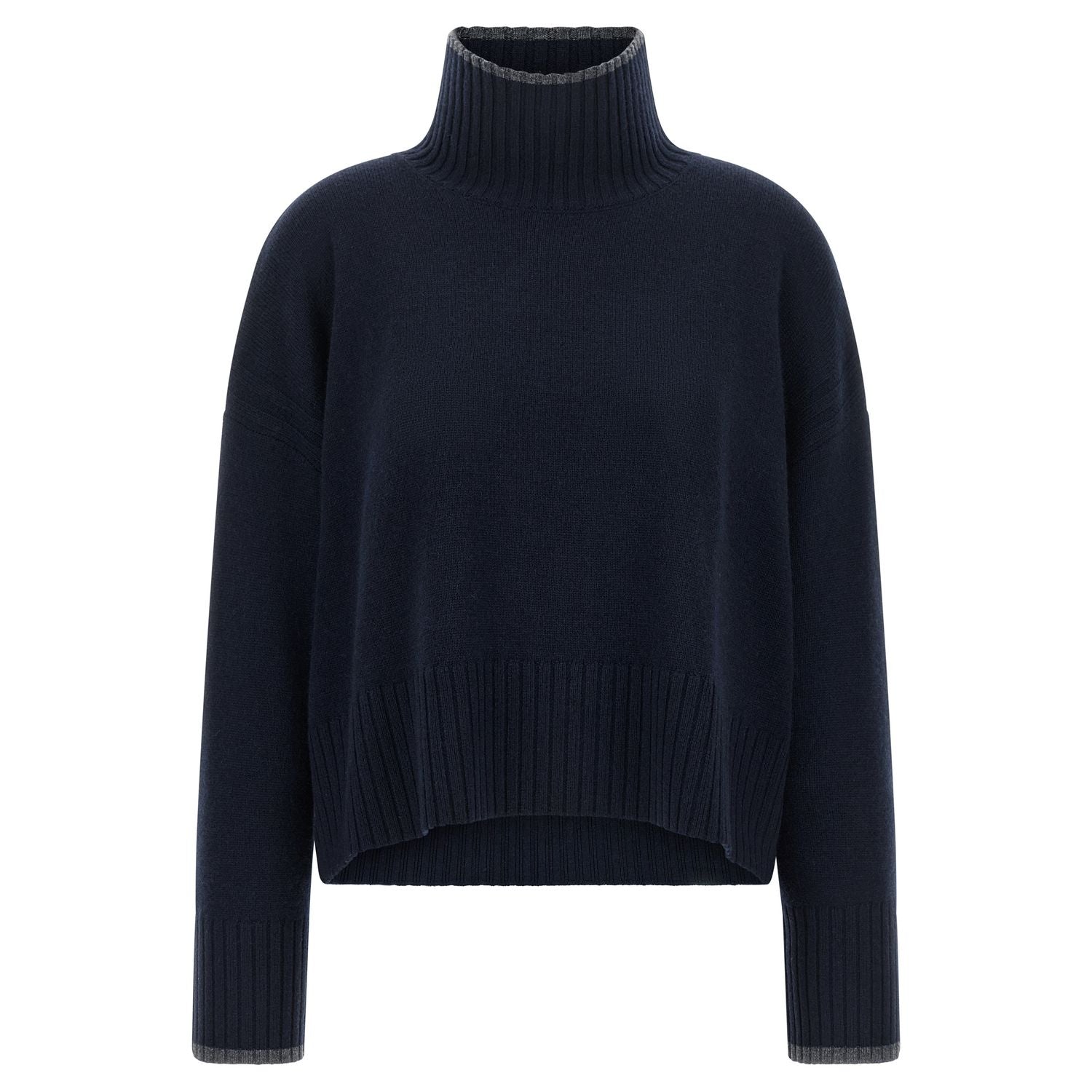 PINKO Blue Wool Cardigan