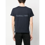 Saint Laurent Reverse logo-print cotton T-shirt Topwear