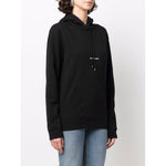 Saint Laurent Logo Print Hoodie Topwear
