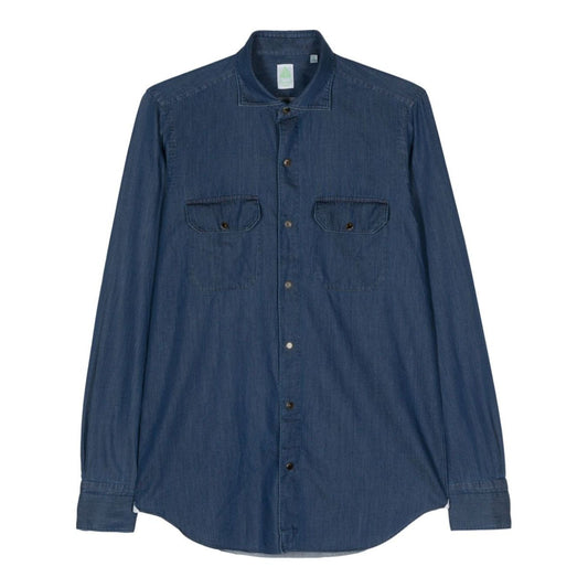 FINAMORE 1925 NAPOLI Shirts Denim Shirts