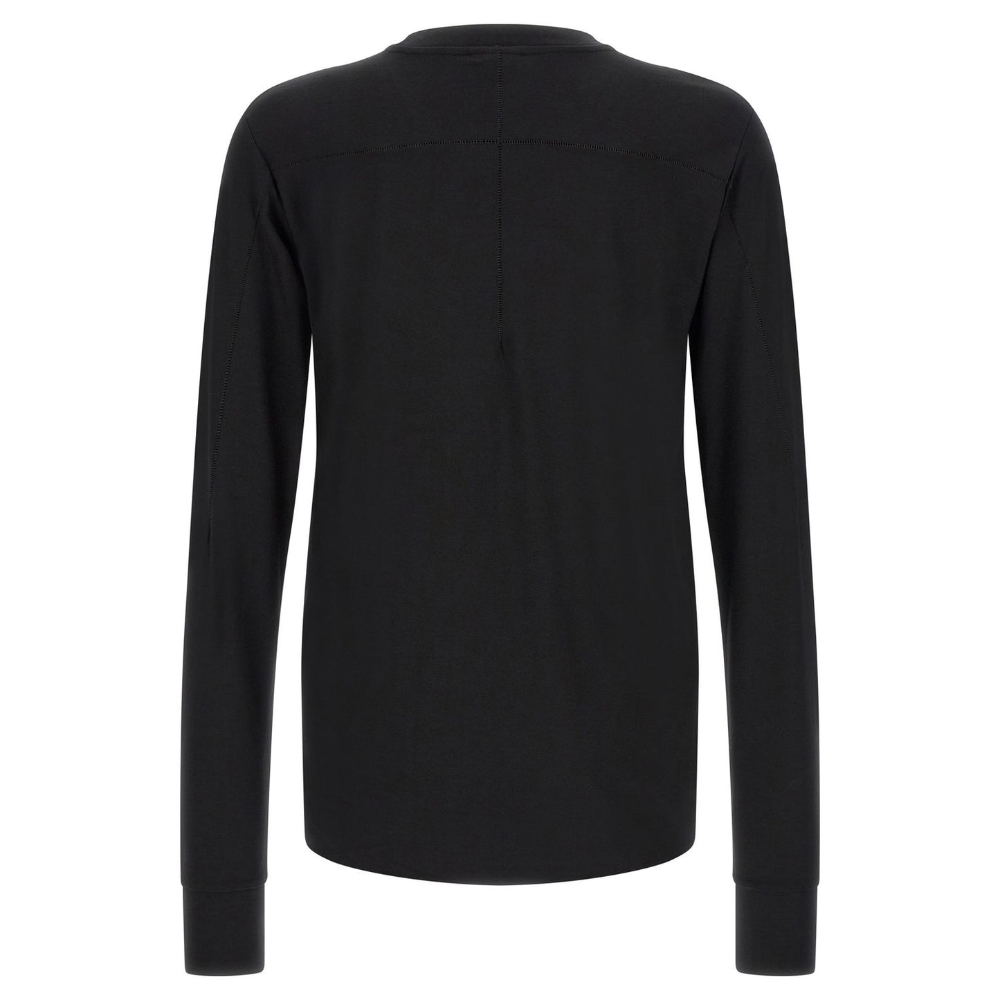 Thom Krom Black Viscose T-Shirt