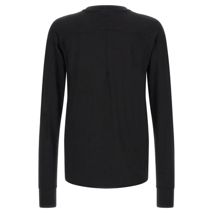 Thom Krom Black Viscose T-Shirt