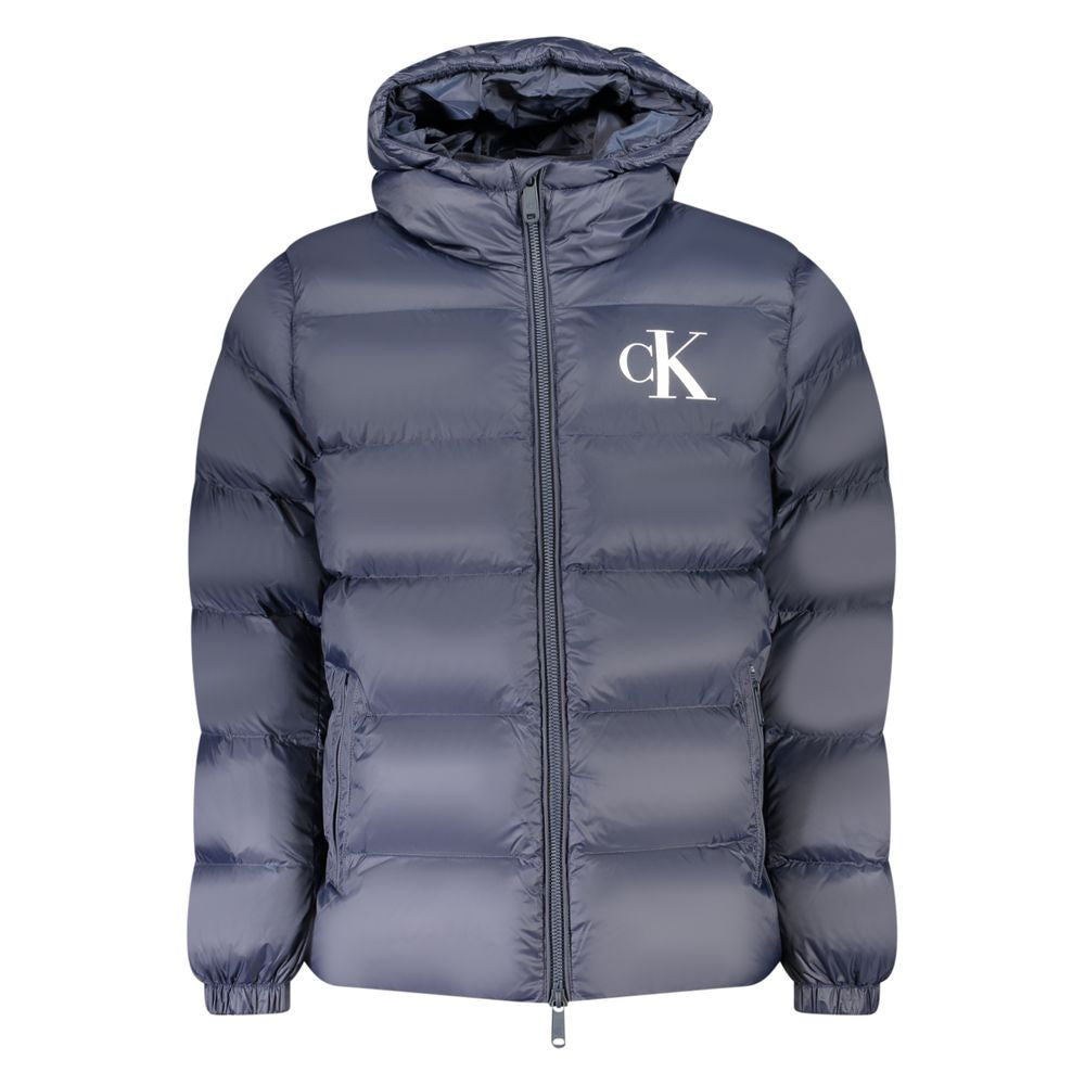 Calvin Klein Blue Nylon Men's Jacket