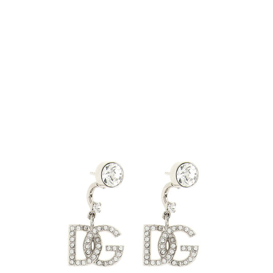 Dolce & Gabbana Silver Brass Earrings