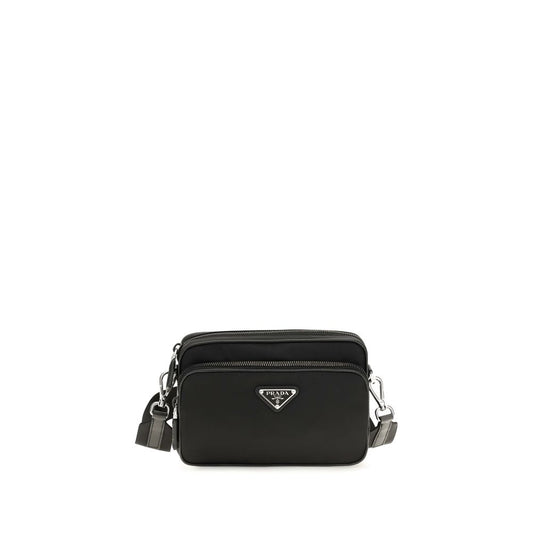 Prada Black Recycled Polyamide Shoulder Bag