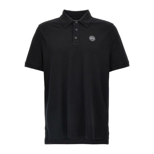 Canada Goose Black Cotton Polo Shirt