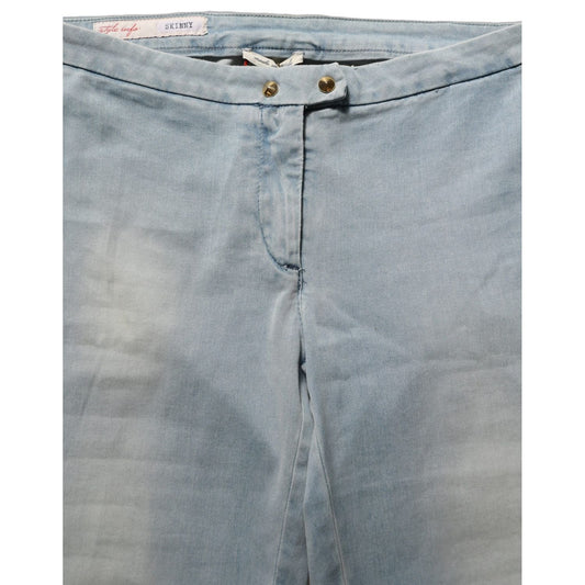 CYCLE Light Blue Washed Stretch Skinny Denim Trouser Women Jeans
