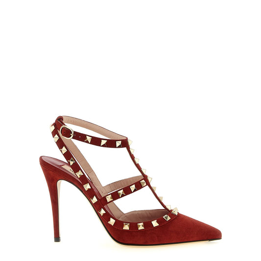Valentino Garavani Red Calfskin High Heel Pumps
