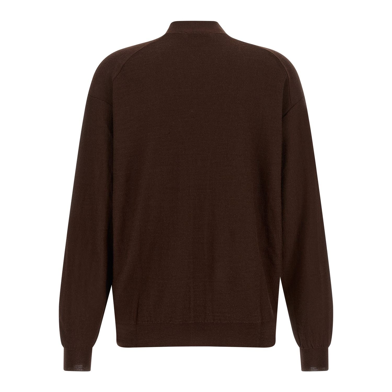 Lemaire Bordeaux Wool Cardigan