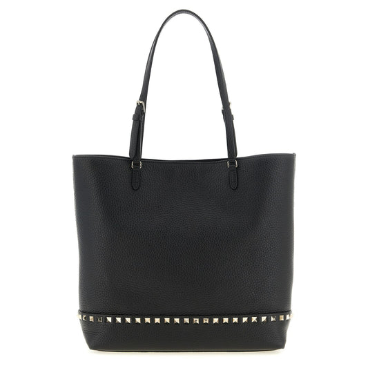 Valentino Garavani Black Calfskin Shoulder Bag