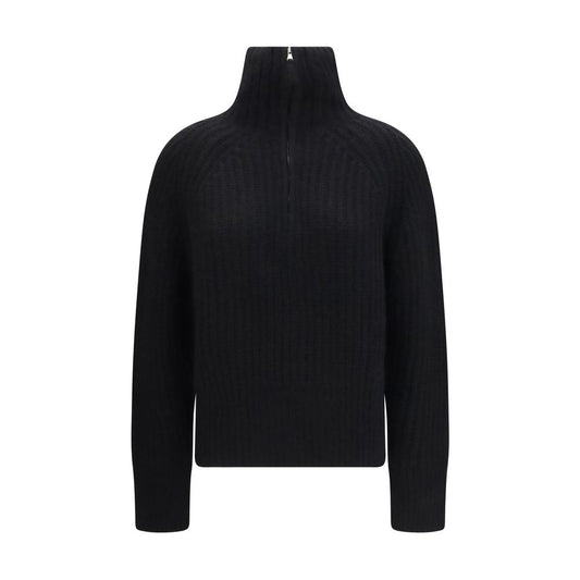 Allude Black Cashmere Sweater