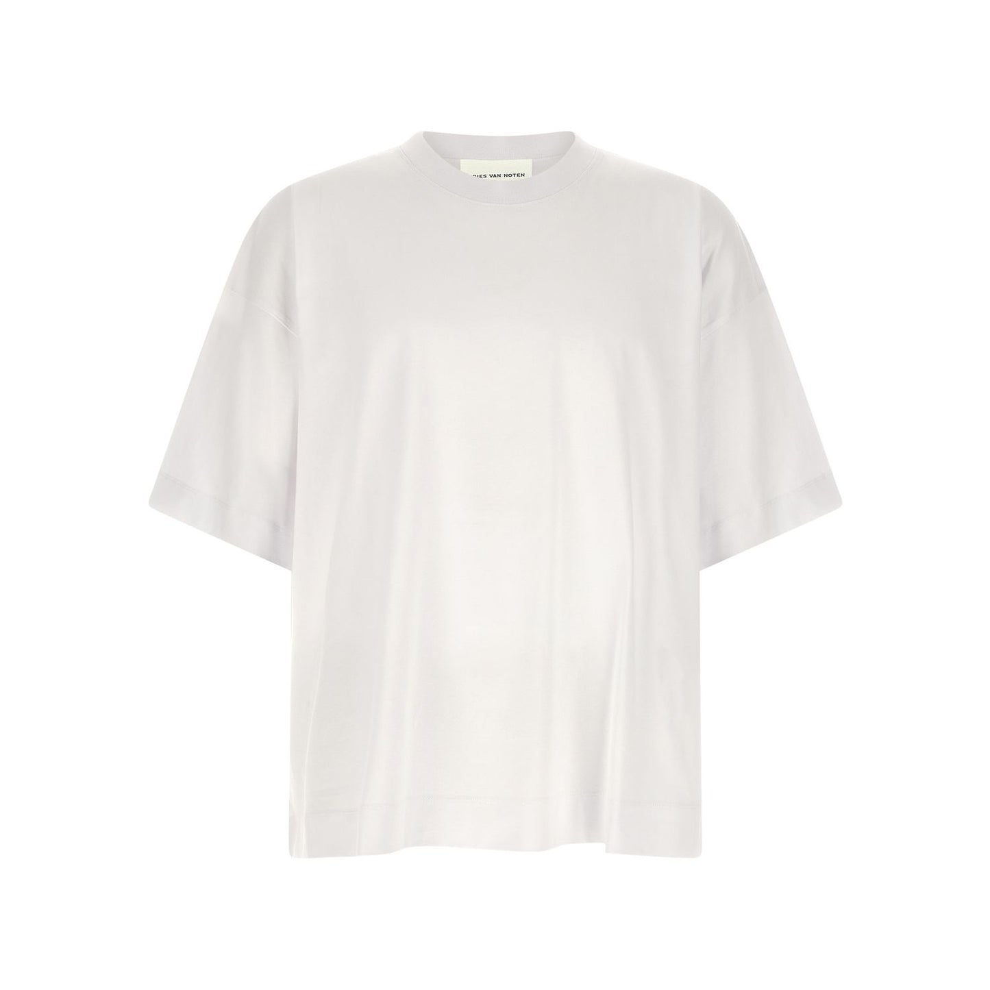 Dries Van Noten White Cotton T-Shirt