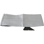 Dolce & Gabbana Gray Men Waist Belt 100% Silk Cummerbund