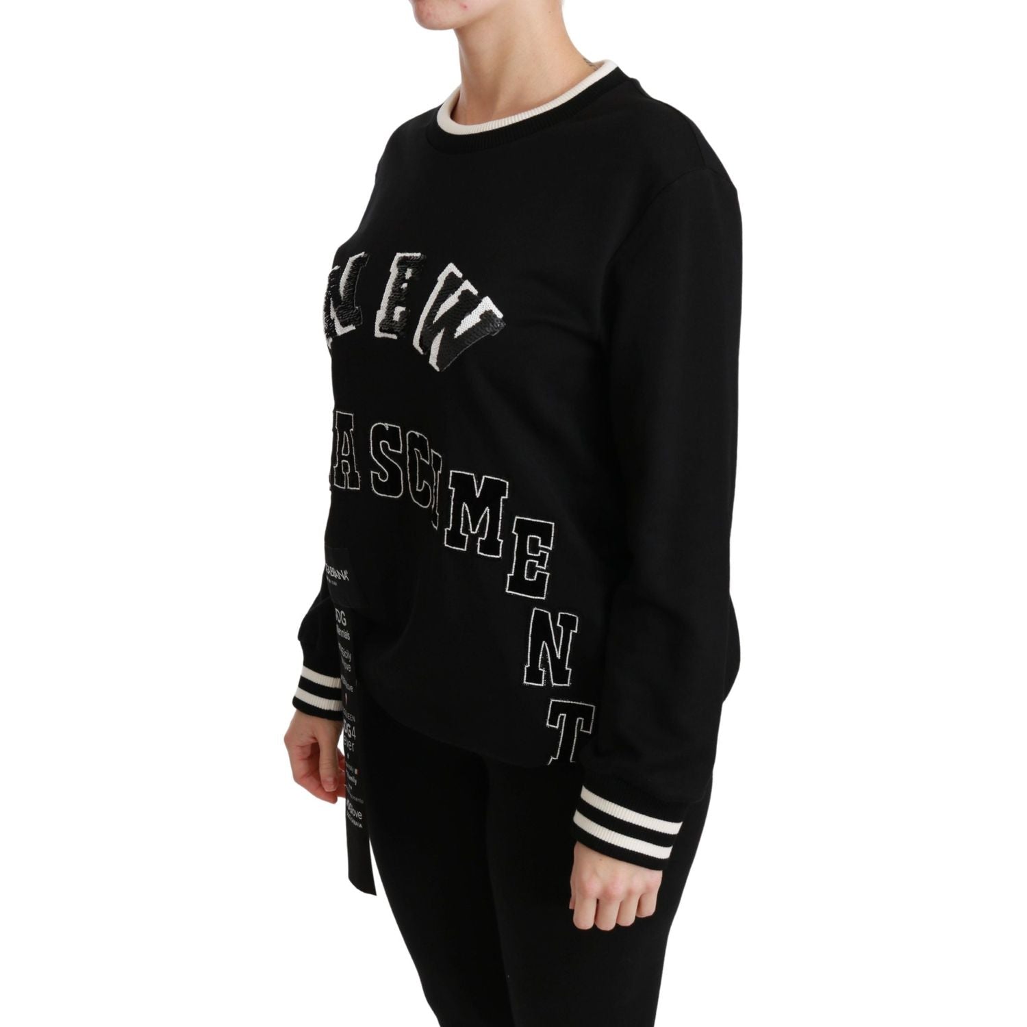 Dolce & Gabbana Black Rinascimento #DGmillennials Sweater