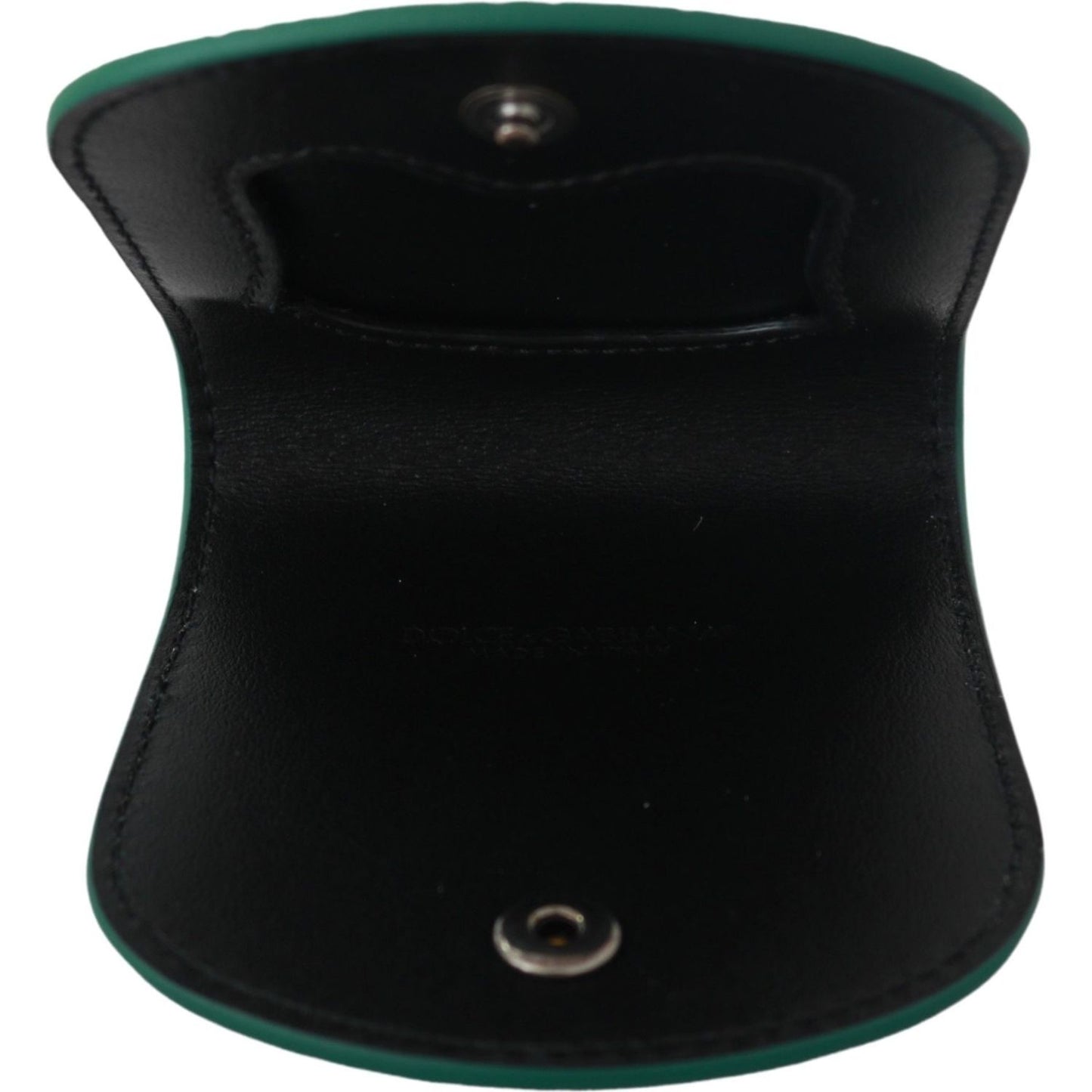 Dolce & Gabbana Green Exotic Skins Condom Case Holder Wallet