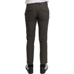 Dolce & Gabbana Brown Casual Mens Trouser 100% Cotton Pants