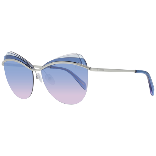 Emilio Pucci Gold Women Sunglasses Emilio Pucci Light Steel Blue
