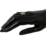 Nialaya Silver Womens Clear CZ Star 925 Ring Ring