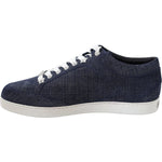 Jimmy Choo Chic Slip-On Blue Denim Suede Sneakers 194611084372