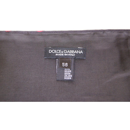 Dolce & Gabbana Black Waist Smoking Tuxedo Cummerbund Belt