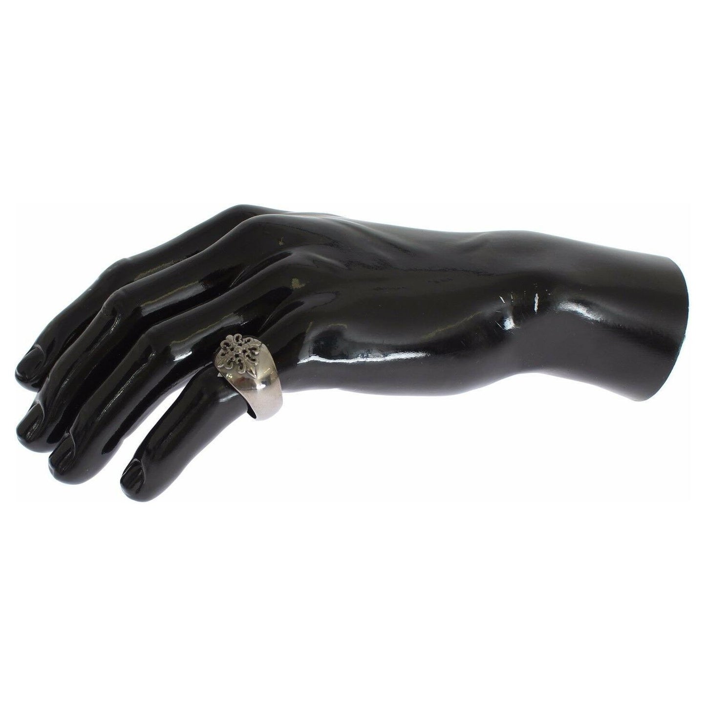 Nialaya Silver 925 Sterling Authentic Crest Ring