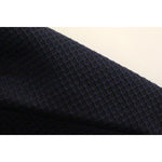 Andrea Incontri Blue Cropped Cotton Pants