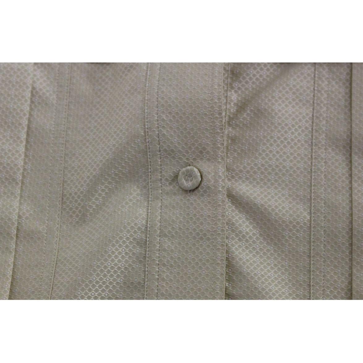 Andrea Incontri Beige Sleeveless Blouse Top