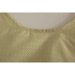 Andrea Incontri Beige Sleeveless Shift Mini Dress Dresses