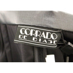 Corrado De Biase Black Metal Buttons Cotto Wool Skirt
