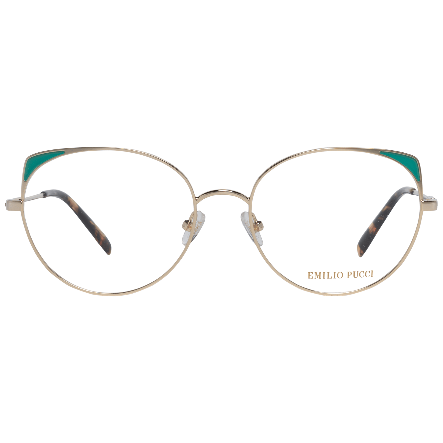 Emilio Pucci Gold Metal Glasses (Frames)