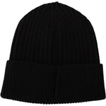 Dolce & Gabbana Black Wool Knit Women Winter Hat Beanie Hat