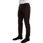 Dolce & Gabbana Bordeaux Wool MARTINI Slim Fit Suit Suit