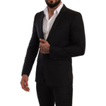 Dolce & Gabbana Black Check MARTINI SLIM FIT 2 Piece Suit Suit
