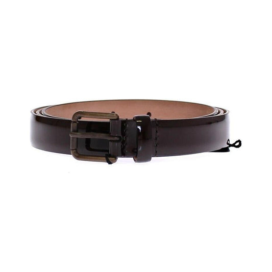 Dolce & Gabbana Elegant Leather Accessory for Sophisticated Style WOMAN BELTS Dolce & Gabbana Dark Slate Gray