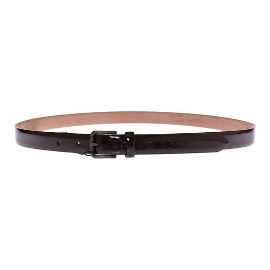 Dolce & Gabbana Elegant Leather Accessory for Sophisticated Style WOMAN BELTS Dolce & Gabbana Gray