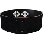 Costume National Black Leather Wide Waist Studded Women Belt