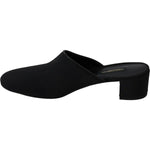 Dolce & Gabbana Black Grosgrain Slides Sandals Women Shoes WOMAN SANDALS