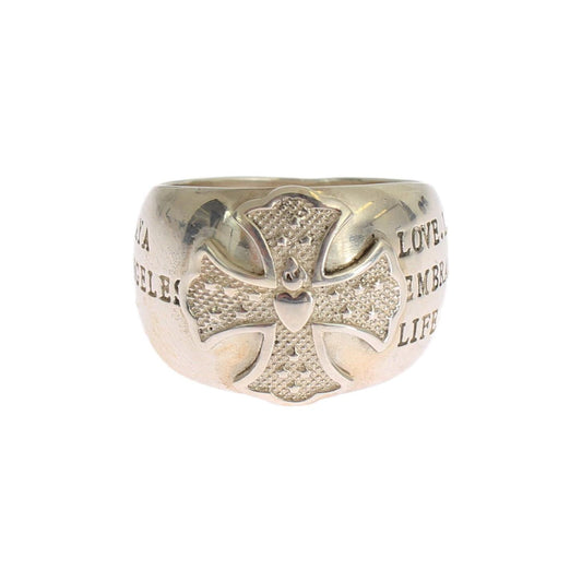 Nialaya Elegant Sterling Silver Statement Ring Ring Nialaya Gray